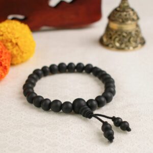 Black Bead Spiritual Protection Bracelet
